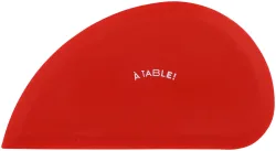 À Table! Teigschaber Silikon rot