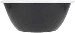 À Table! Schale schwarz 22.5cm, aus Eisenstahl mit Emaille-Beschichtung