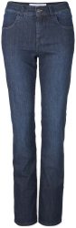 Angels - Jeans, Straight Leg Fit, für Damen, Blau Denim Dunkel, Größe W44/L30
