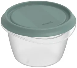 Rotho Kühlschrankdose rund Elements Mistletoe Green 0.4L