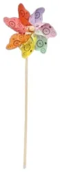 Sombo Windrad bunt 17x48cm