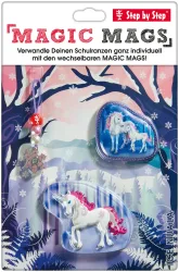 Step by Step - Tornister Anhänger Set, 27x18x18CM, Multicolor