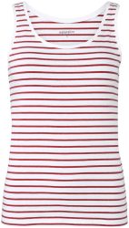 Naturaline Textil Naturaline Damen Top weiss/merlot M
