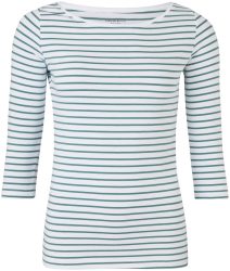 Naturaline Textil Naturaline Damen Shirt weiss/türkis M