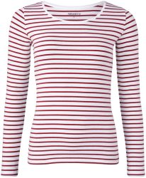 Naturaline Textil Naturaline Damen Shirt weiss/merlot M