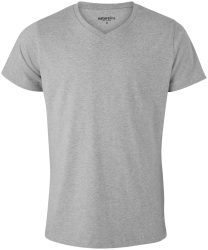 Naturaline Textil Naturaline Herren T-Shirt ash grey mel. XXL