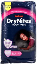 Huggies DryNites 8 -13 Jahre 30-48 kg Girl Jumbo 13 Stück