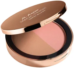 M. Asam® Magic Finish Satin Blush Palette Dark Honey & Nude Flush 4g
