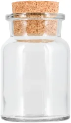Coop Glas mit Korkdeckel 170ml