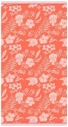 Inhouse Pareo 100x180 Floral orange