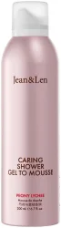 Jean&Len Shower Gel to Mousse Peony/Lychee 200 ml