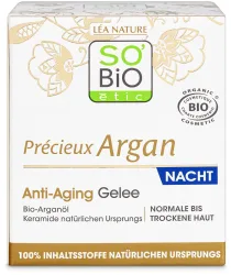 LEA Nature So’bio Etic SO BiO étic Précieux Argan Anti-Aging Gel Nacht Bio-Arganöl 50Ml
