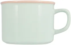 Tasse retro blau/grün 230ml