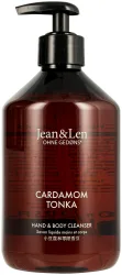 Jean&Len Hand & Body Cleanser Cardamom/Tonka 500 ml