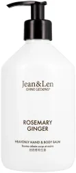 Jean&Len Hand & Body Balm Rosemary/Ginger 500 ml