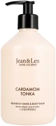 Jean&Len Hand & Body Balm Cardamom/Tonka 500 ml