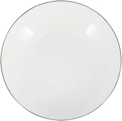 Suppenteller 20.2cm Black Rim