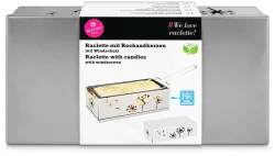 Nouvel Raclette-Ofen mit Kerzen Pusteblume