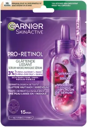 Garnier SkinActive Pro-Retinol Glättende Serum-Maske, 22.0g