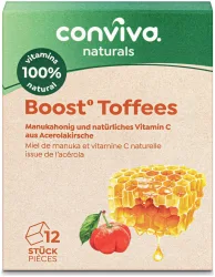 conviva naturals Boost Toffees 12 Sück