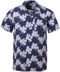 Naturaline Textil Naturaline Herren Leinenhemd dunkelblau S