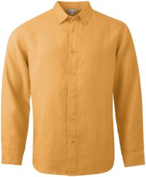 Naturaline Textil Naturaline Herren Leinenhemd senf XXL