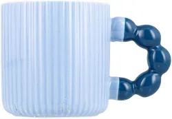 Tasse blau glänzend 340ml