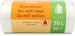 Coop Allzweckbeutel mit Schnur 35L 50 Stück