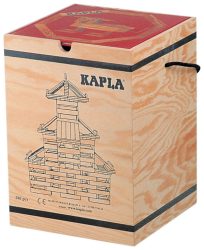 Kapla - Holzkiste mit 280 -Plättchen, Beige Medium