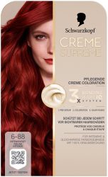 Schwarzkopf Creme Supreme Coloration 6-88 Intensivrot
