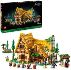 LEGO®, Lego® Disney 43242 Die Hütte von Schneewittchen und den sieben Zwergen (Lego® Rare Set) 18+ Jahre