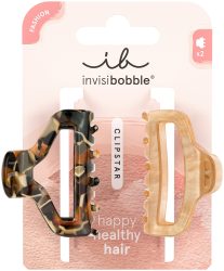 invisibobble invisibibobble Clipstar M Golden Roar 2 pcs