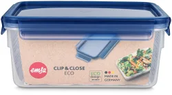 Emsa Clip&Close Frischhaltedose Eco blau 2.2l