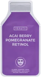 Yeauty Gesichtsmaske Acai-Beeren-, Granatapfel- & Retinol