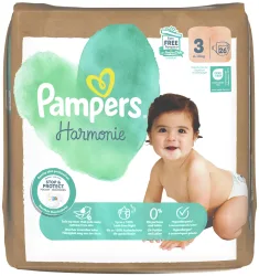 Pampers Harmonie Grösse 3 Midi 6-10 kg 26 Stück