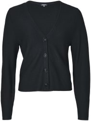 Naturaline Textil Naturaline Damen Cardigan schwarz L