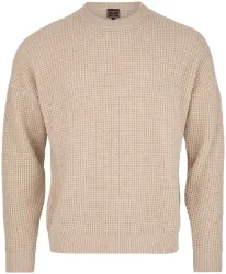 Cashmere Herren Pullover beige L