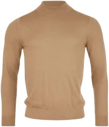 Cashmere Herren Pullover camel XL