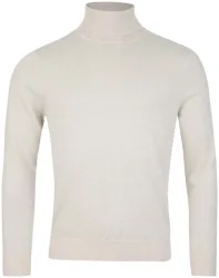 Cashmere Herren Pullover offwhite XL