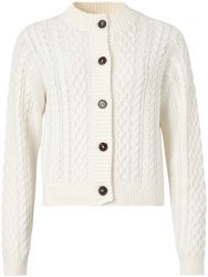 Naturaline Textil Naturaline Damen Strickjacke weiss S