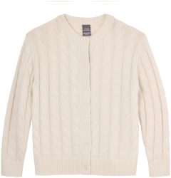 Naturaline Textil Naturaline Strickjacke beige 122/128