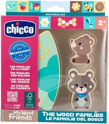 Chicco My Wood Friends - Set 2 Papa Bär