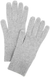 Cashmere Handschuh grau melange 8