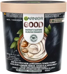 Garnier Good Dauerhafte Haarfarbe 1.10 Midnight Illusion, 1Stk