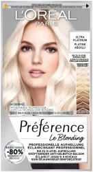 L'Oréal Paris Préférence Le Blonding 9L Ultra Platinum/Platine absolu, 1Stk