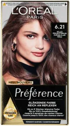 L'Oréal Paris Préférence 6.21 Helles Perlmuttbraun/Châtain clair perlé, 1Stk
