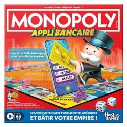 Hasbro Games - Monopoly Appli Bancaire, französisch, Multicolor