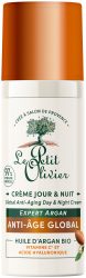 Le Petit Olivier Tag & Nachtcreme - Expert Argan Anti-Aging Global 50 ml