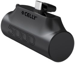 Celly Powerbank Usb-C Plugon 5'000 mAh