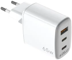Celly Ladegerät 1x Usb-A / 2x Usb-C 65W